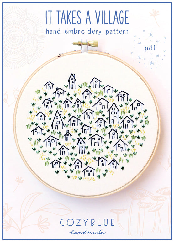 it takes a village PDF pattern