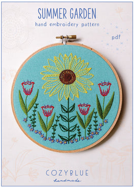 summer garden PDF pattern