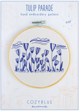 tulip parade PDF pattern