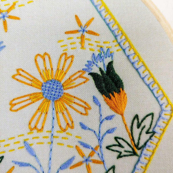 summer breeze embroidery kit