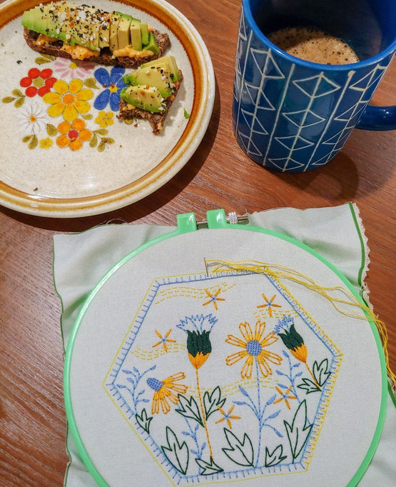 summer breeze embroidery kit
