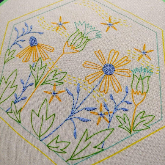 summer breeze embroidery kit