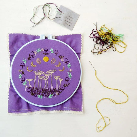 fairy ring PDF embroidery pattern