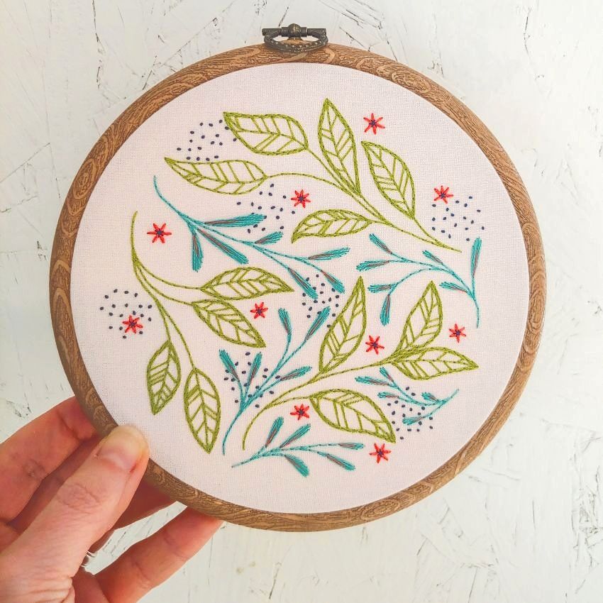 new in the shop :: leaf dance pdf pattern