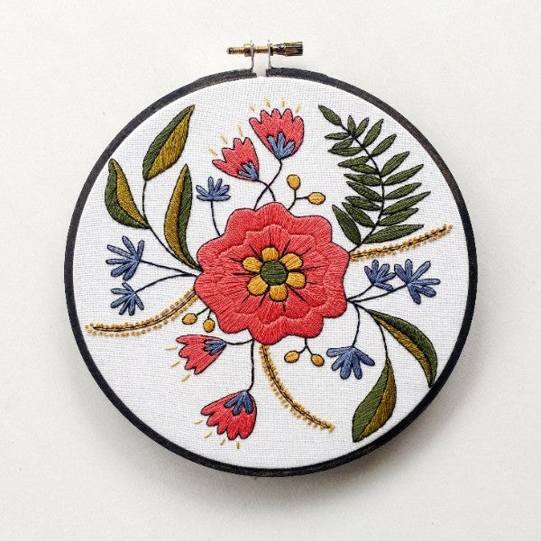 stitch club :: 4/2018 :: april flowers