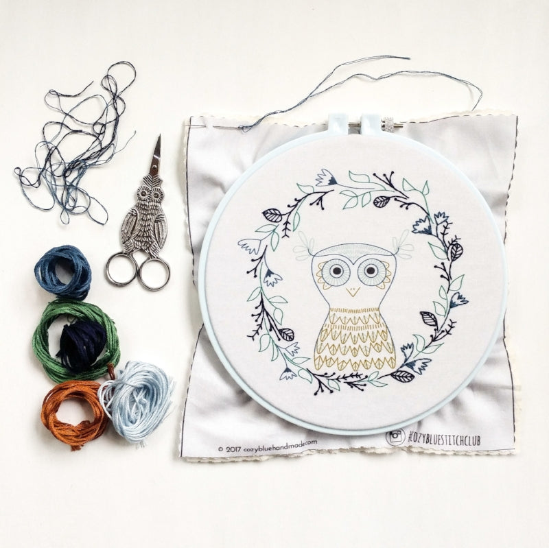 stitch club :: 9/2017 :: owlette