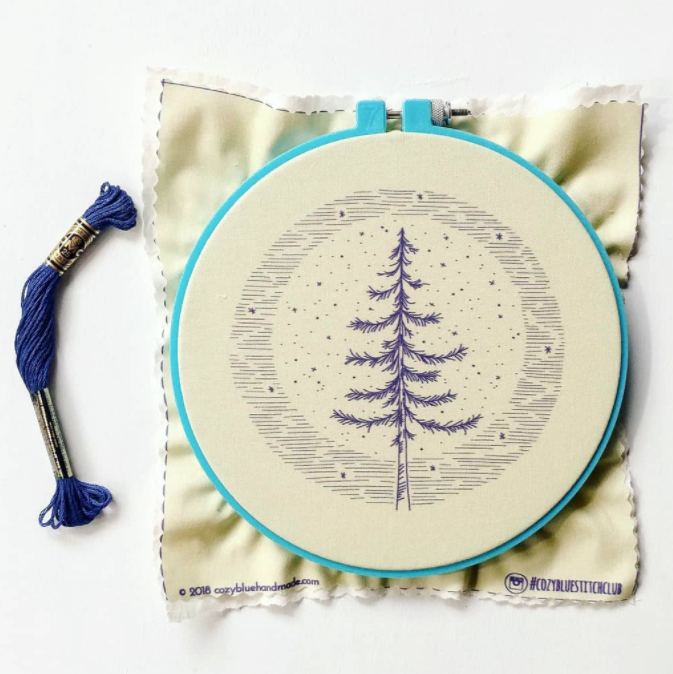 stitch club :: 6/2018 :: moonlight pine