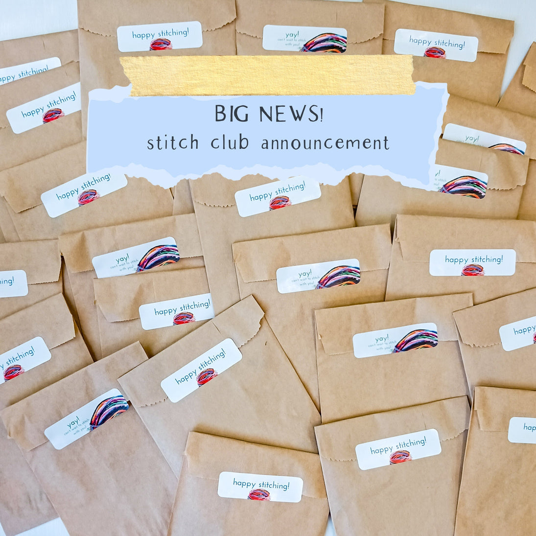stitch club :: 4.30.26 :: i have some news