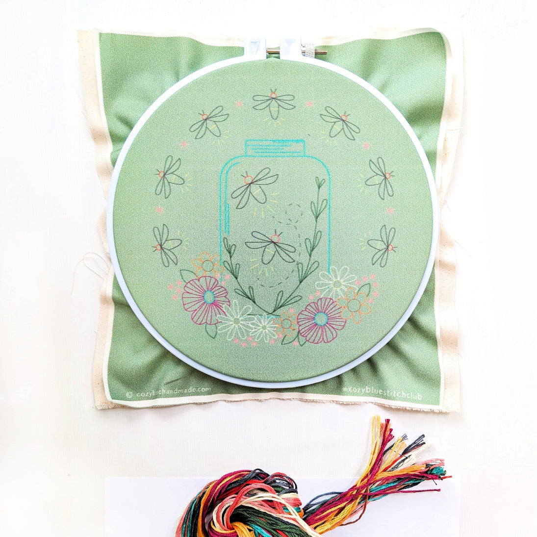 stitch club :: 6/2025 :: fireflies