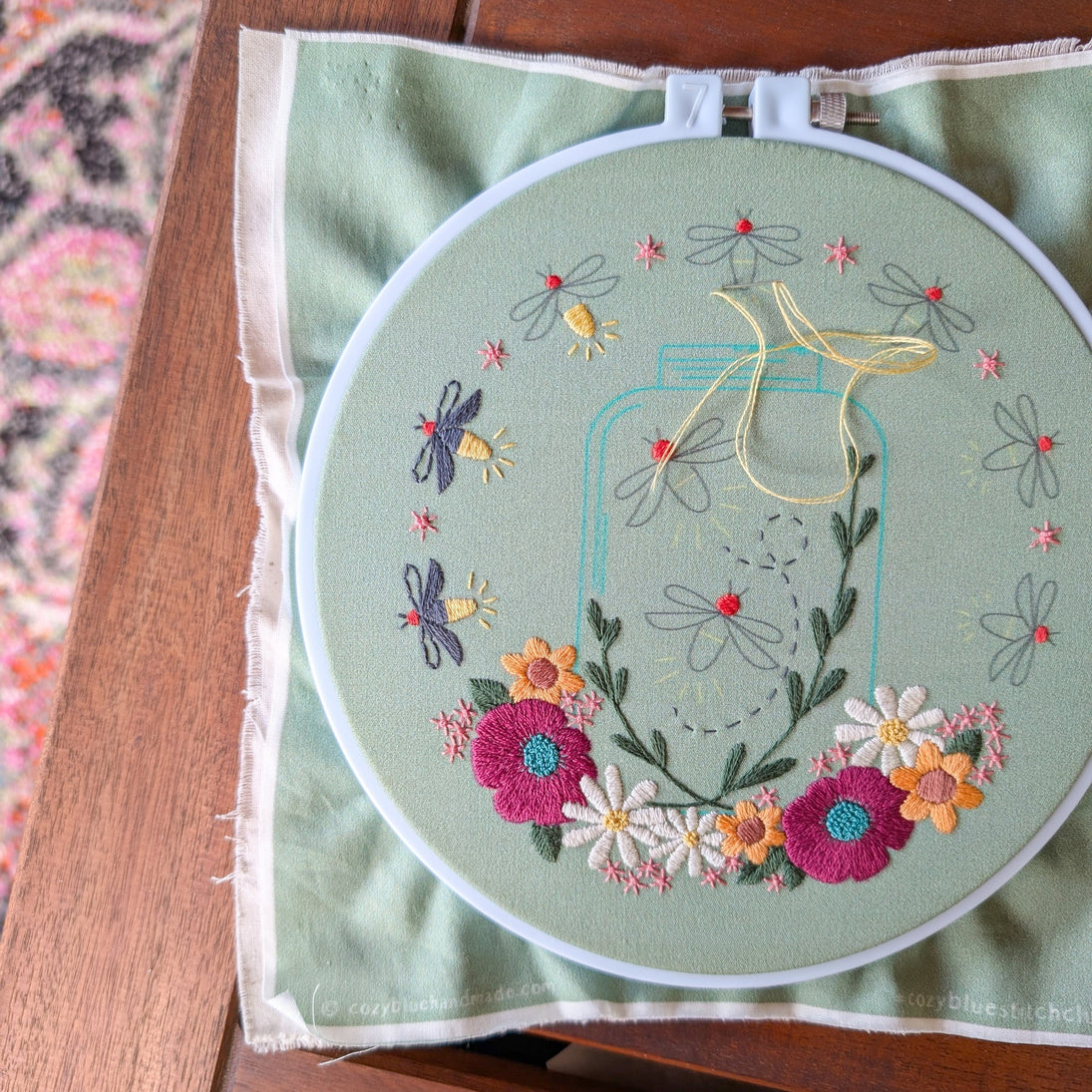 stitch club :: 6/2025 :: fireflies