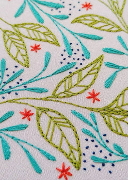 stitch club :: 2/2019 :: leaf dance