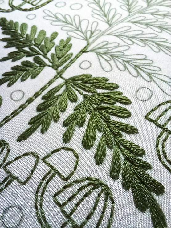 fern + friends PDF embroidery pattern