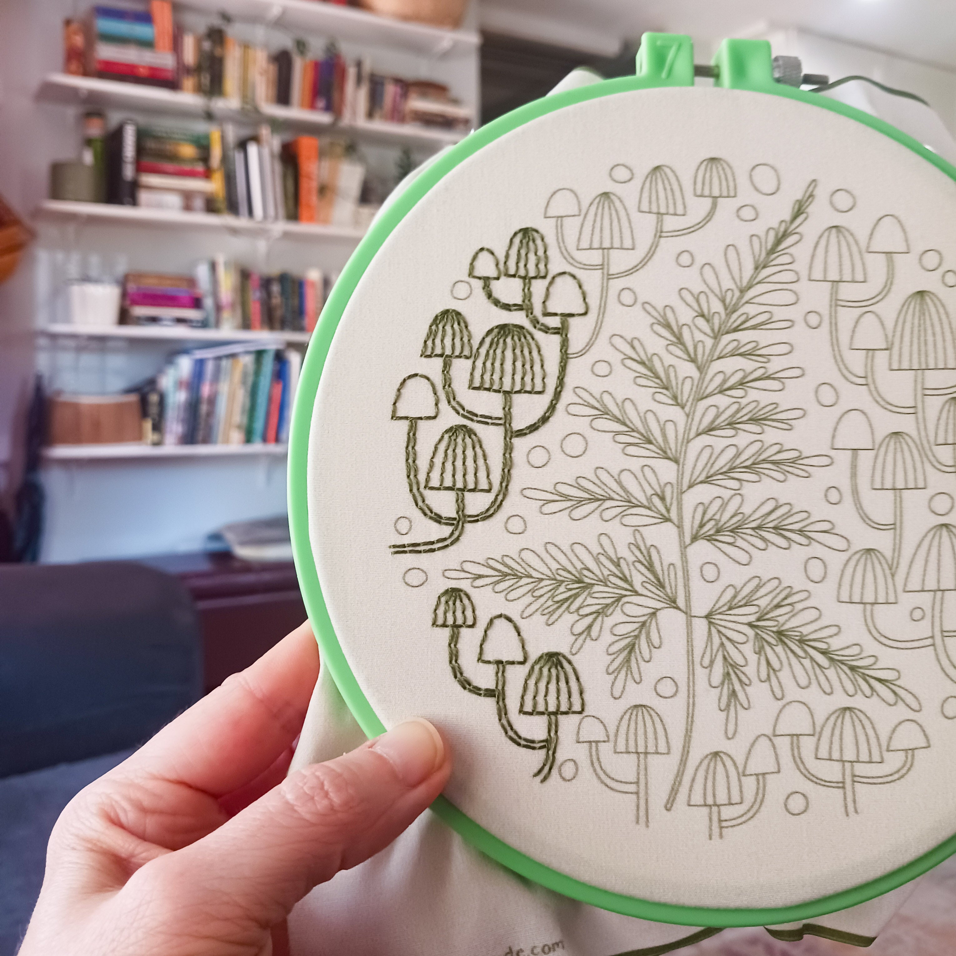 Fibrefriend Patterns fern + friends PDF embroidery pattern – cozyblue