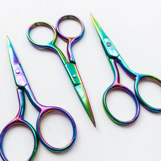 rainbow scissors