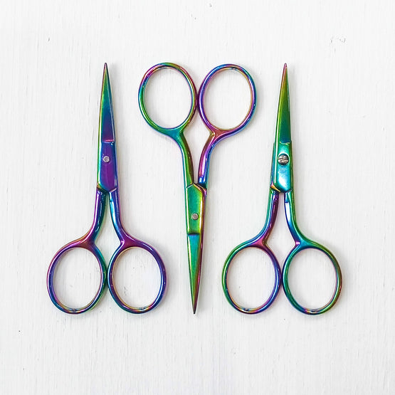rainbow scissors