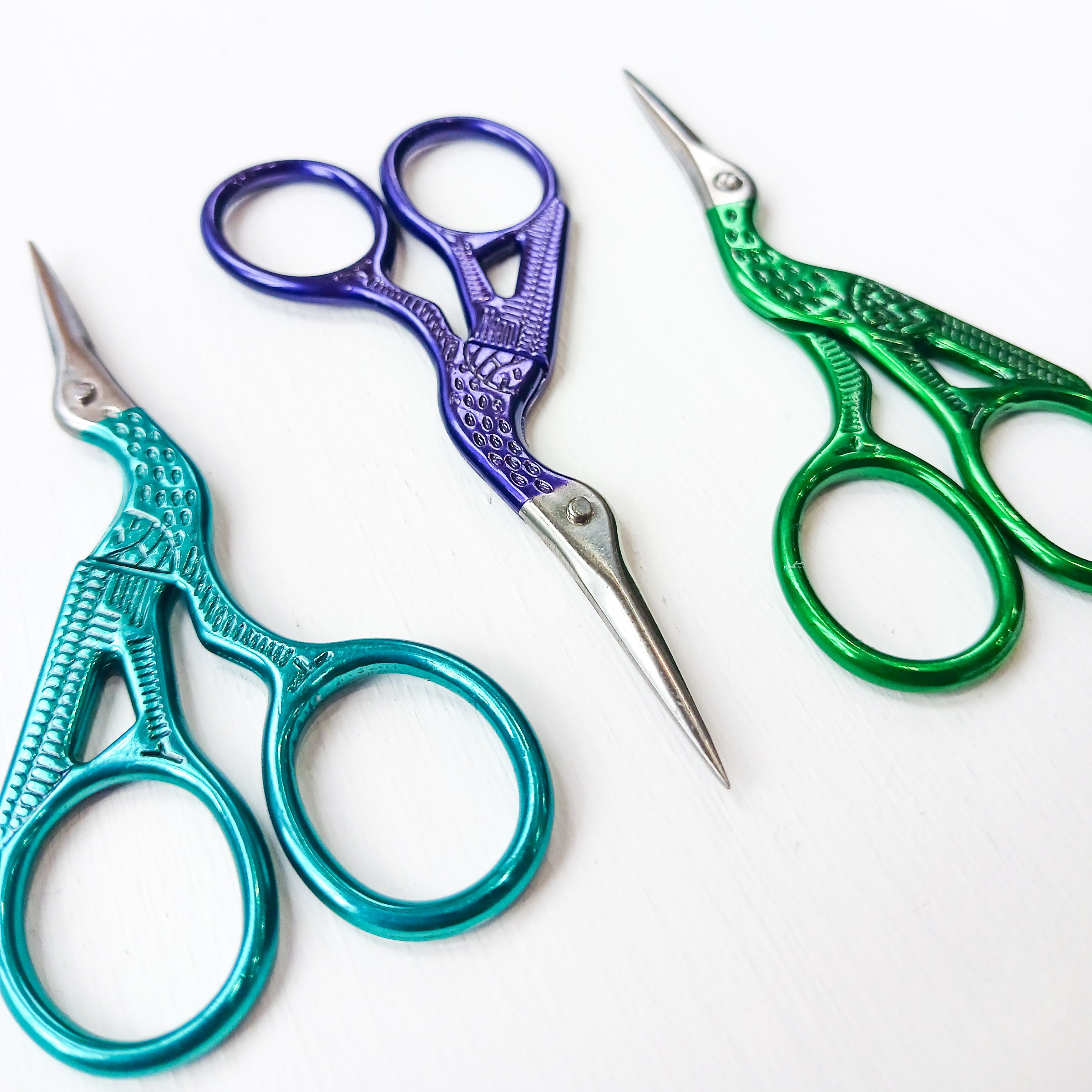 2 X Sewing Embroidery Stork Scissors - Vintage Inspired Haberdashery Craft Precision Scissor For Paper Textiles L11 5 L9cm~5053335270483 01c Mp 2 X Sewing Embroidery Stork Scissors - Vintage Inspired Haberdashery Craft Precision Scissor For Paper Textiles L11 5 L9cm~5053335270483 01c Mp