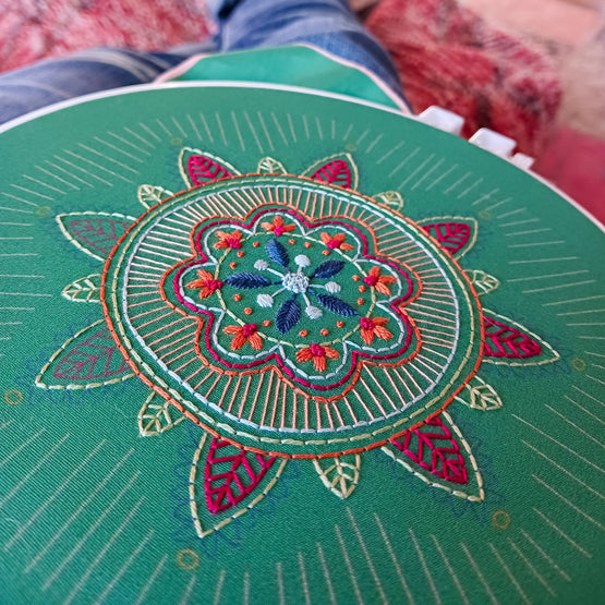 oasis embroidery kit