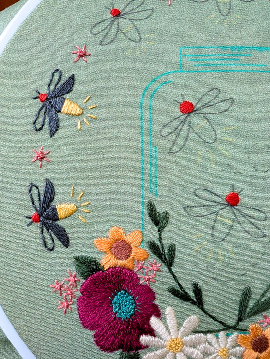 fireflies PDF pattern