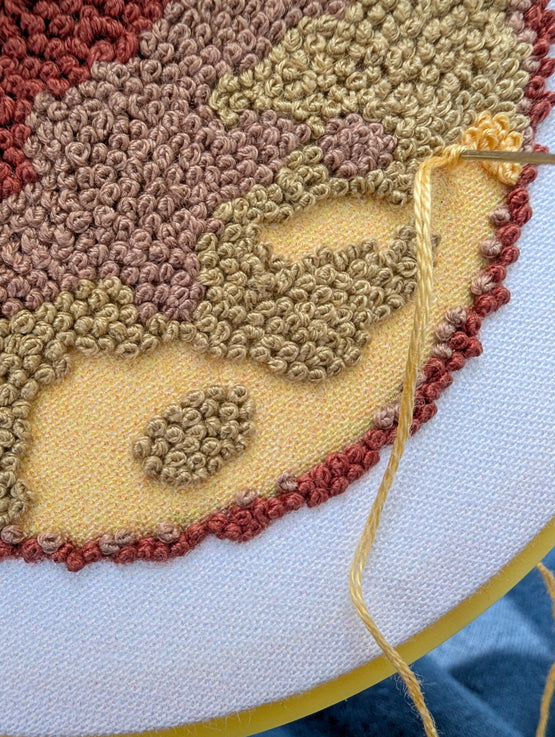 moon phase embroidery set
