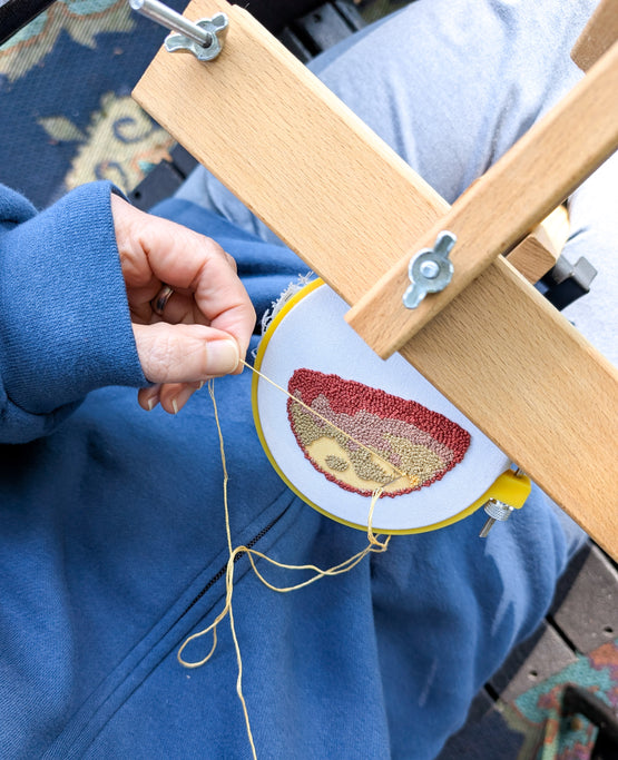 moon phase embroidery set