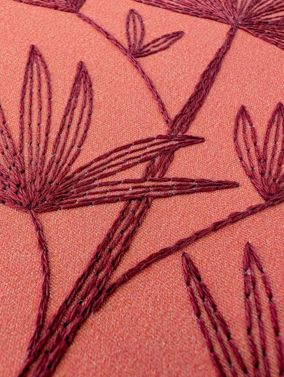 lady palm embroidery kit