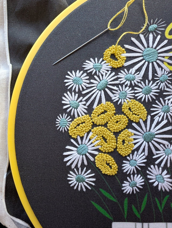 the more the merrier embroidery kit