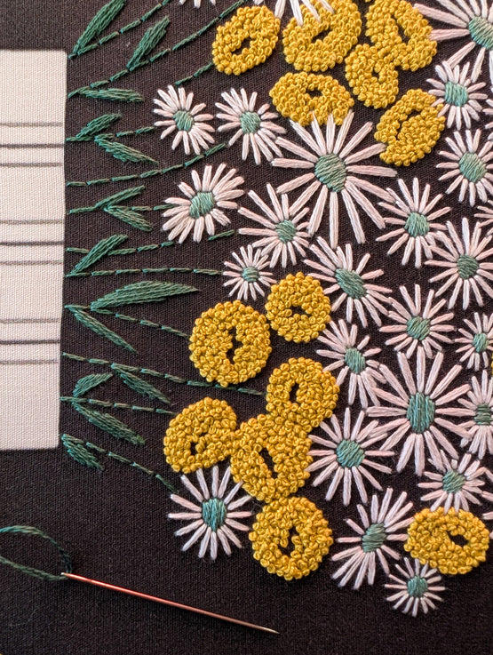 the more the merrier embroidery kit