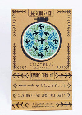 blackbird embroidery kit