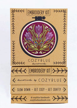 early bloomer embroidery kit