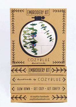 eucalyptus embroidery kit