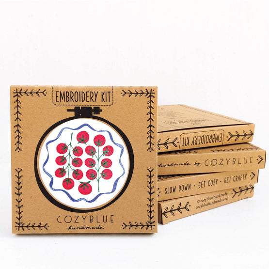 tomatoes embroidery kit