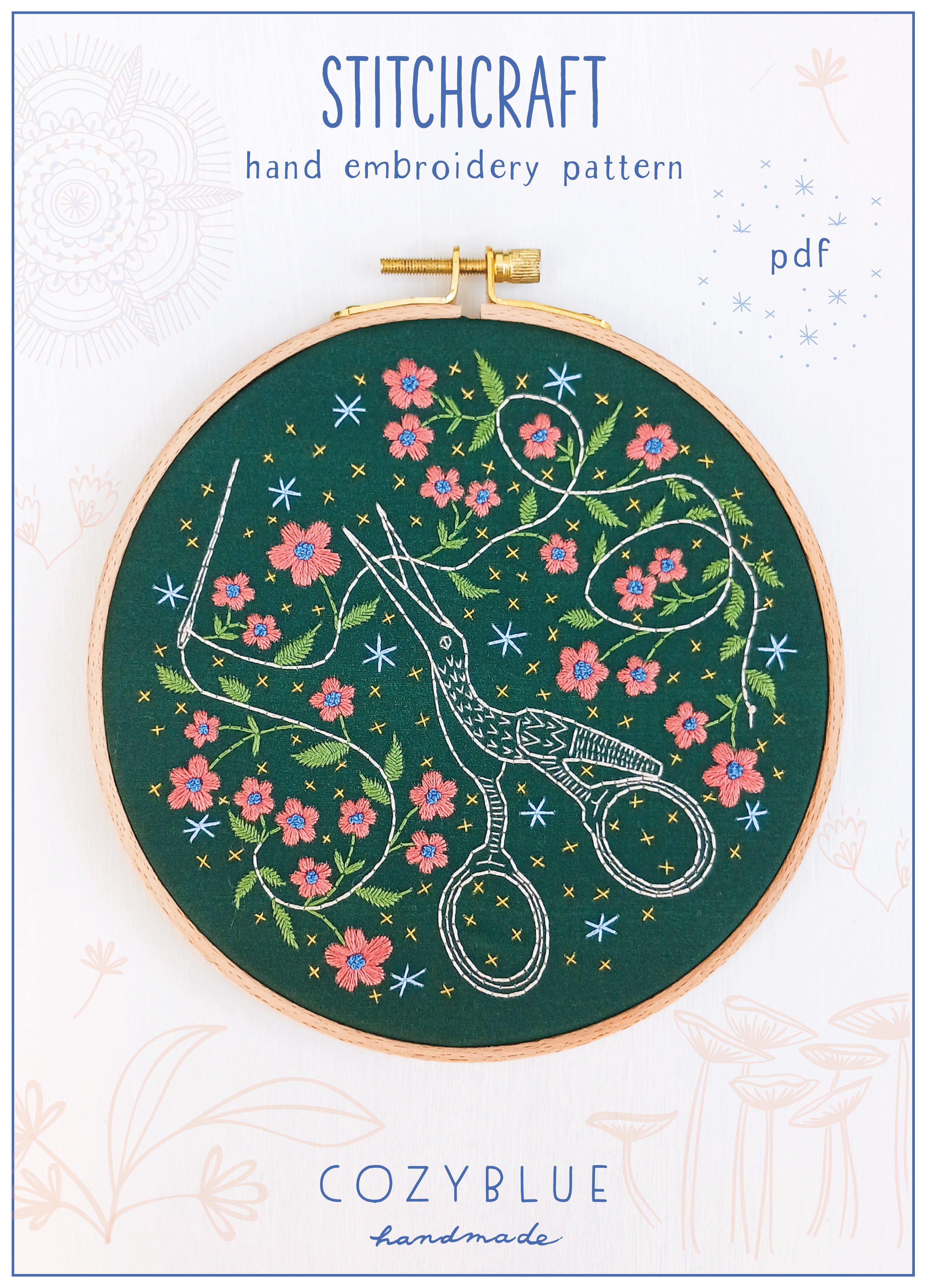 stitchcraft PDF pattern – cozyblue