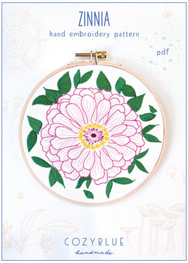 zinnia PDF pattern