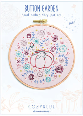 button garden PDF pattern