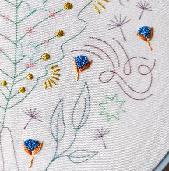 autumn wind embroidery kit [last chance!]