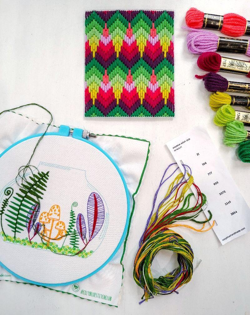 terrarium PDF pattern – cozyblue