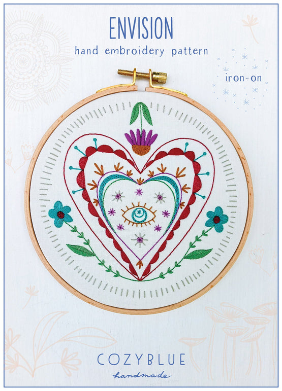 envision iron-on embroidery pattern