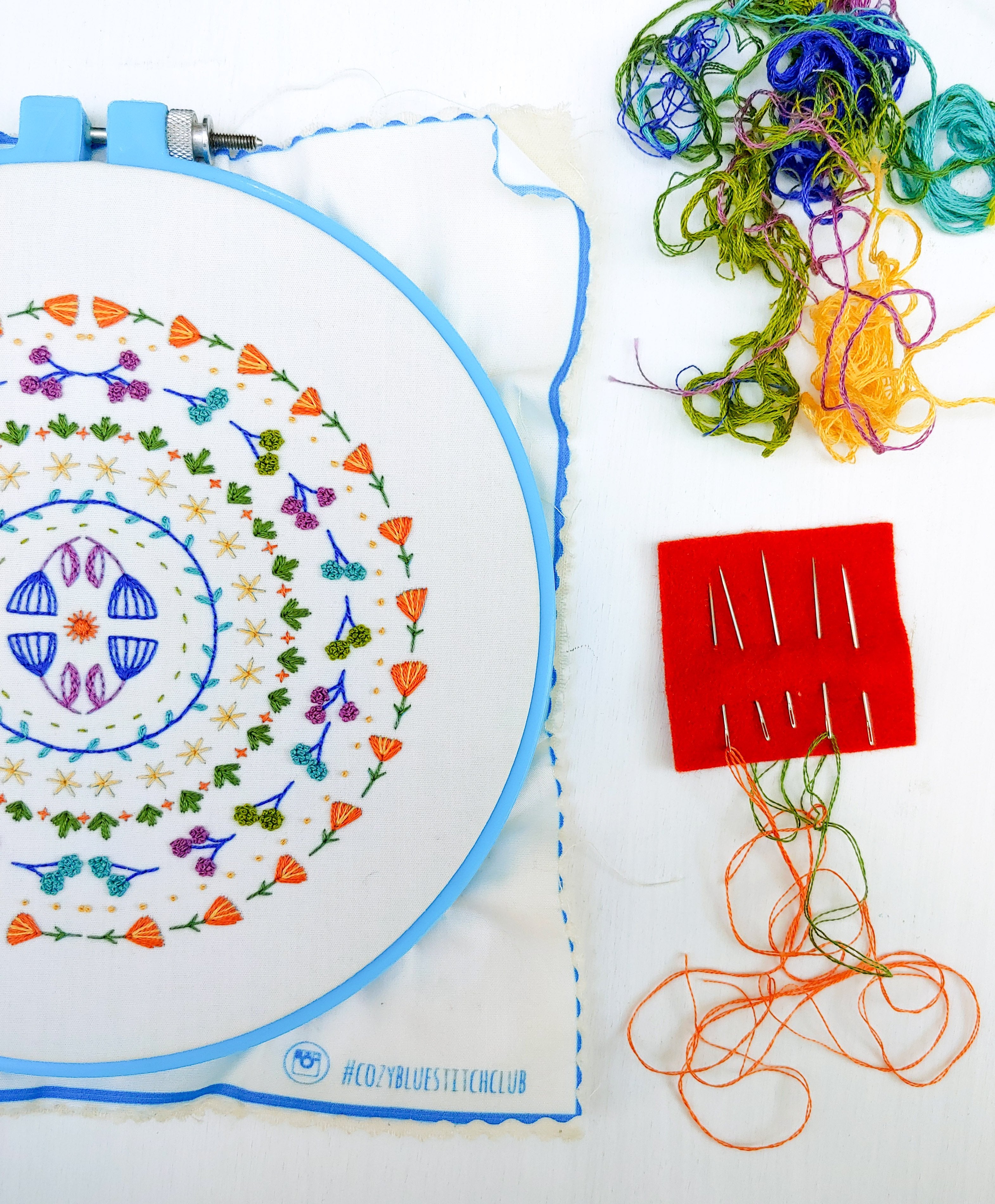 stitches in the round embroidery kit [last chance!] – cozyblue