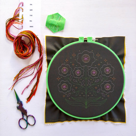 enchanted embroidery kit