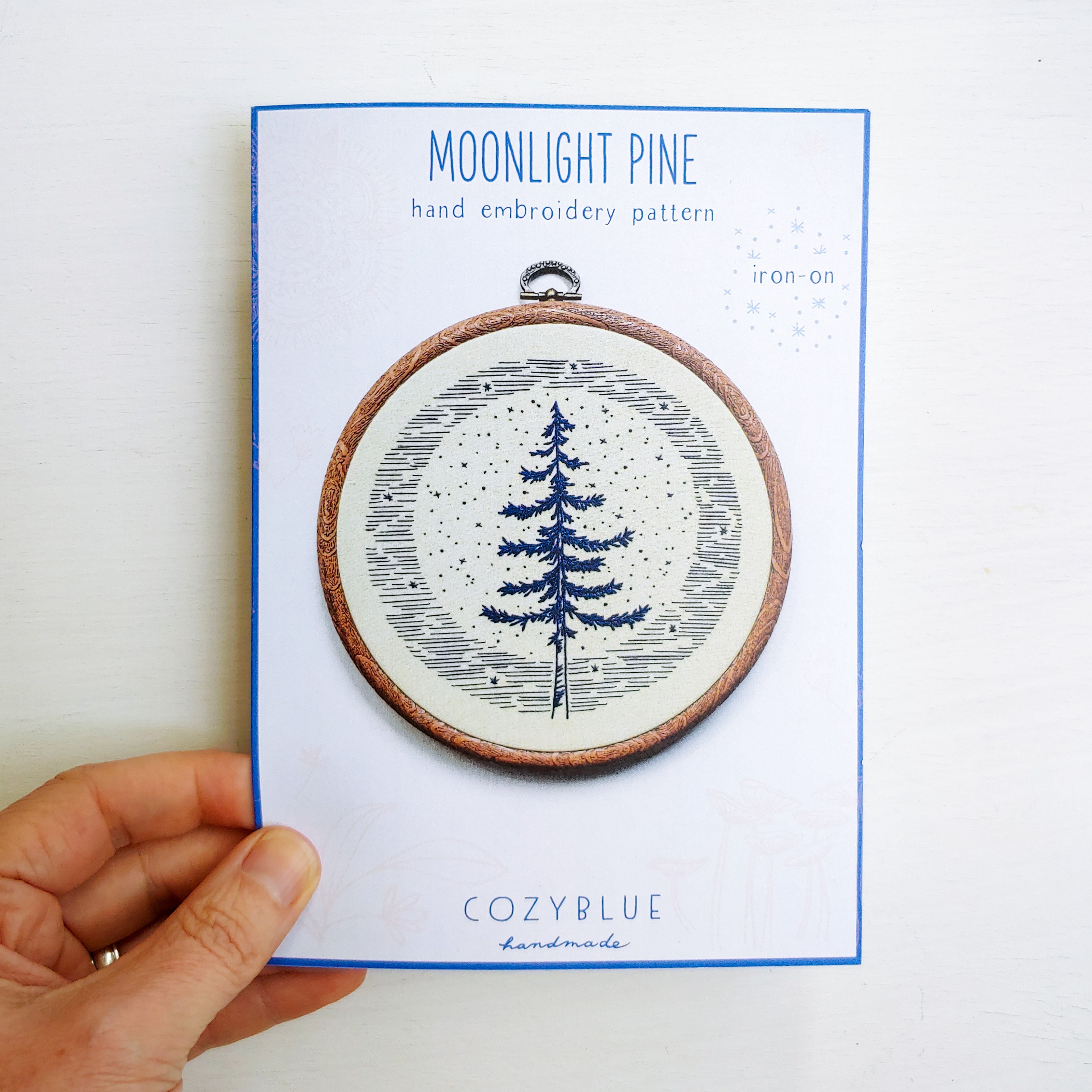 branching out iron-on embroidery pattern – cozyblue