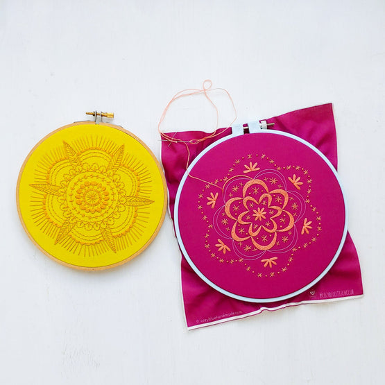 starburst embroidery kit [last chance!]