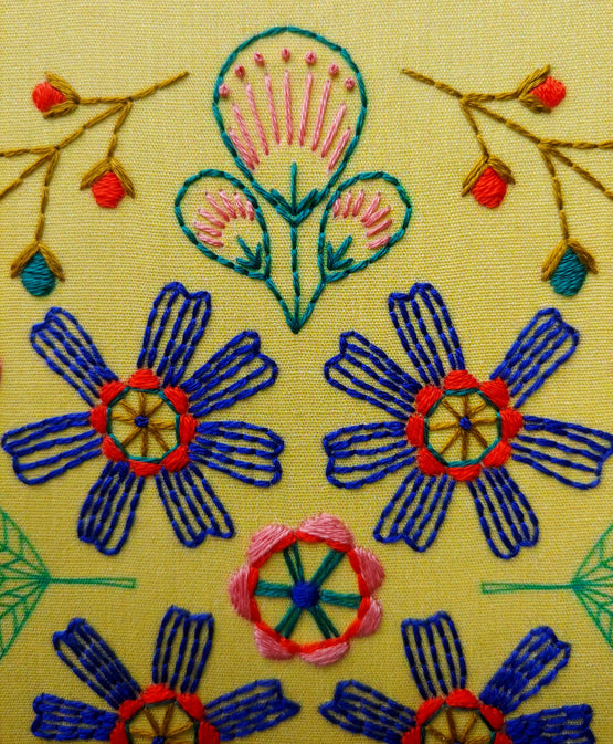 wallflowers embroidery kit [last chance!]