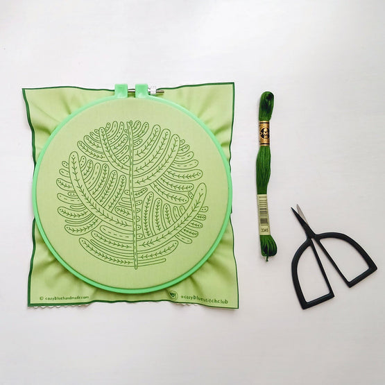 branching out embroidery kit