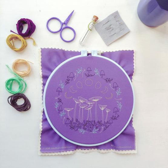 fairy ring PDF embroidery pattern