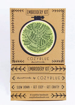 branching out embroidery kit