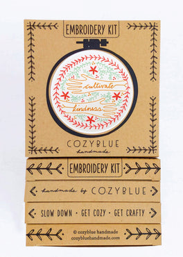 cultivate kindness embroidery kit [last chance!]