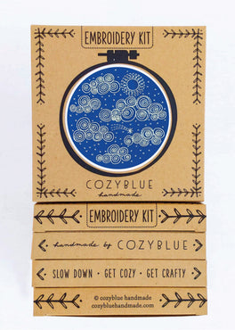 night sky embroidery kit