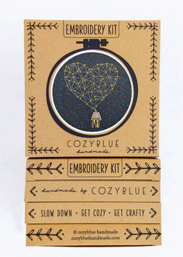 stargazing embroidery kit