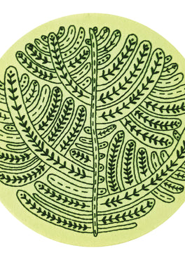 branching out pre-printed fabric embroidery pattern