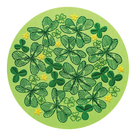 lucky day pre-printed fabric embroidery pattern